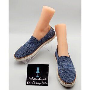UGG Australia Sammy Slip-on Sneaker Shoes Blue Heather Size 10 381